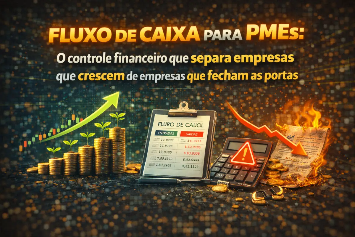Fluxo de Caixa para PMEs: Como Controlar, Evitar Quebrar e Manter Seu Negócio Saudável