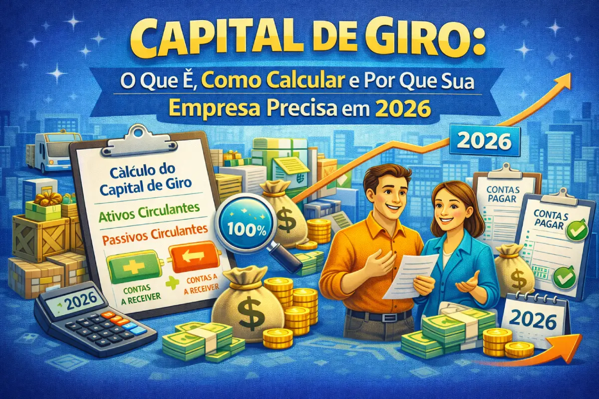 Capital de Giro: O Que É, Como Calcular e Por Que Sua Empresa Precisa em 2026
