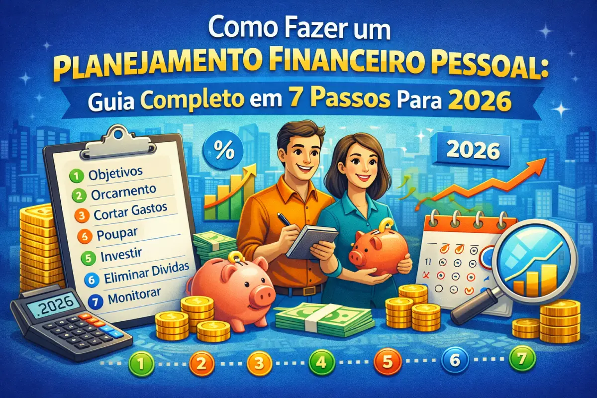 Como Fazer um Planejamento Financeiro Pessoal: Guia Completo em 7 Passos Para 2026